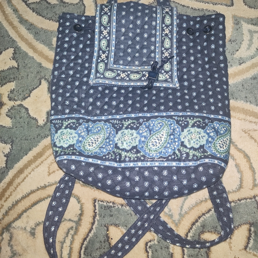 RETIRED VERA BRADLEY SEAPORT SMALL BACKPACK